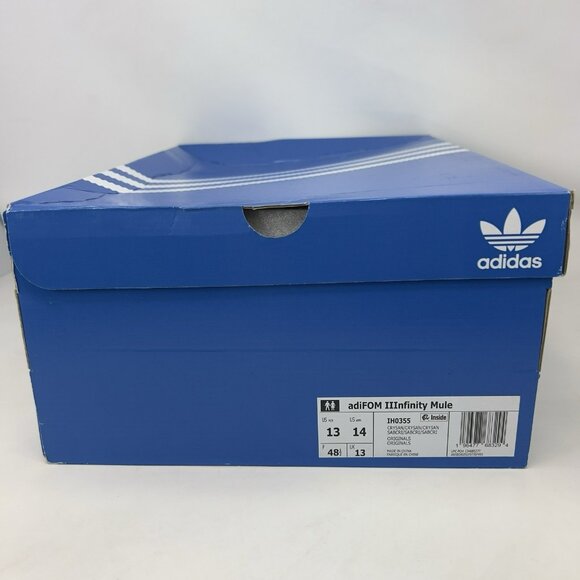 Adidas Originals adiFOM IIInfinity Mule Slides Beige Men’s Size 13 - Picture 10 of 11